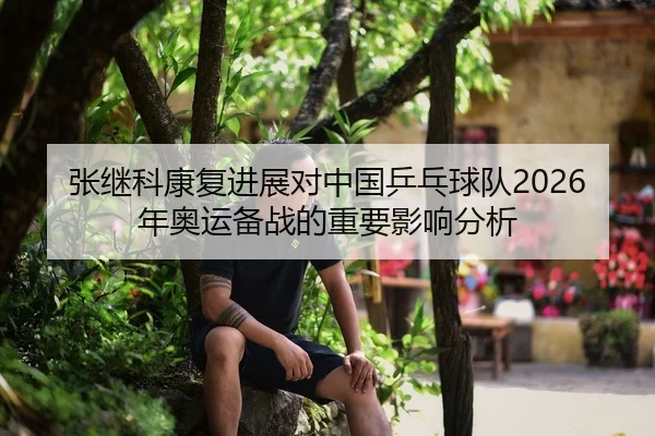张继科康复进展对中国乒乓球队2026年奥运备战的重要影响分析 | ONE ENTERTAINMENT